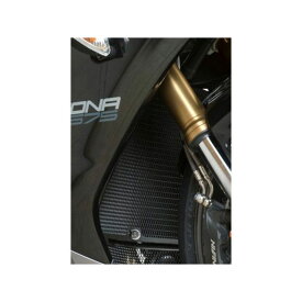 R&G ラジエターガード ブラック RG-RAD0145BK アールアンドジー ラジエター関連パーツ バイク デイトナ675