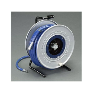 エスコ 8mmx20m エアーホースリール EA124BH-11