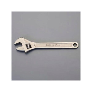 エスコ 200mm/24mm モンキーレンチ(チタン合金製) EA530BF-200