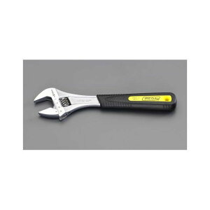 エスコ 250mm/30mm モンキーレンチ(クッショングリップ) EA530HB-10