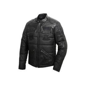 デグナー 【特価品】2021-2022秋冬モデル 21WJ-5 レザー/テキスタイルジャケット（ブラック） サイズ M 21WJ-5