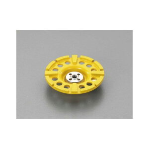 エスコ φ100x6mm ダイヤモンドホイール(低振動) EA809-49