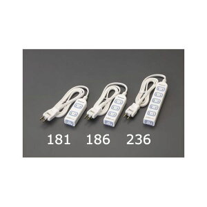 �G�X�R AC125V/15Ax 3m �^�b�v�i6���E�h�����t�j EA815GL-238