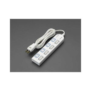 �G�X�R AC125V/15Ax 2m �^�b�v�i4��/�ʖh���X�C�b�`�t�j EA815GL-107