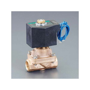 エスコ AC200V・Rc3/4” 2方向電磁弁(パイロットキック式) EA153HC-8