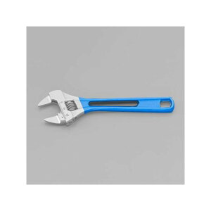 エスコ 207mm/30mm 薄口ワイドモンキーレンチ(グリップ,軽量) EA530HE-8