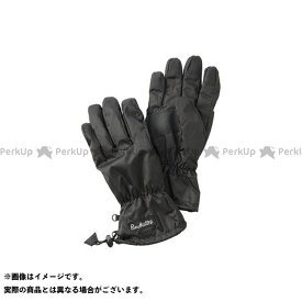 正規品／PUROMONTE GB063U ライトシェルレイングローブ（ブラック） サイズ：XL GB063U プロモンテ アウトドア用ウェア キャンプ