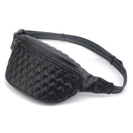 DIN MARKET FANNY PACK（ブラック） ADIN012 ディンマーケット ツーリング用バッグ バイク