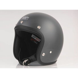 正規品／GREASER Style GREASER 60’s PLAIN（ガンシップグレー） サイズ：S HGS030 グリーサースタイル ジェットヘルメット バイク