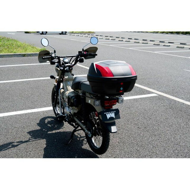 市場 1日限定 38l 汎用 パニアケース Ct125 クロスカブ Adv150 ステー付き ハンターカブ 10 Offクーポン配布中 サイドケース