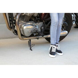 デグナー 【特価品】HS-B15 レザースニーカー（ブラック/ホワイト） サイズ 23cm HS-B15