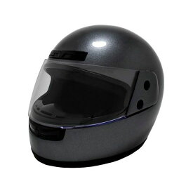 【メーカー直送】ビー＆ビー フルフェイスヘルメット（ガンメタ） BB-100