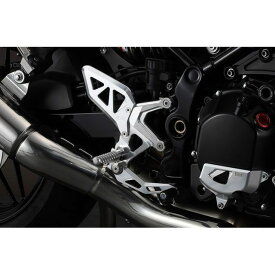 AELLA ライディングステップキット カラー：ホワイト AE-10093 WT アエラ バックステップ関連パーツ バイク Z900RS Z900RSカフェ