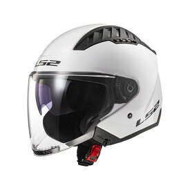 LS2 HELMETS アウトレット品 COPTER（ホワイト） サイズ：XL outlet-12140105 エルエスツーヘルメット ジェットヘルメット バイク