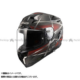 LS2 HELMETS CHALLENGER C GT/チャレンジャーシージーティー（マットカーボンシルバーレッド） サイズ：XL 103277131XL エルエスツーヘルメット フルフェイスヘルメット バイク