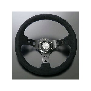 D1 SPEC DEEP70 ステアリング 33パイ バックスキン/ブルーステッチ DSC-70330BSBL