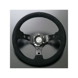 D1 SPEC DEEP70 ステアリング 35パイ バックスキン/ブルーステッチ DSC-70350BSBL