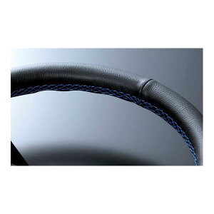 D1 SPEC DEEP60 ステアリング 32.5パイ ブラックレザー/ブルーステッチ DSC-60325BL