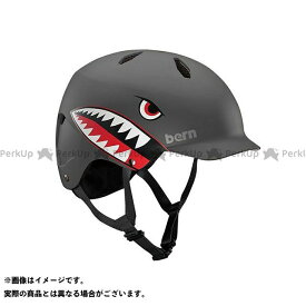 バーン（自転車） 自転車 児童用ヘルメット bern（バーン）［BANDITO］ バンディート 小学生対象（Satin Grey Flying Tiger） サイズ M/L BE-BB03E21GFT-13