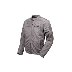 デグナー 2022春夏モデル 21SJ-10 メッシュジャケット(グレー) サイズ XL 21SJ-10