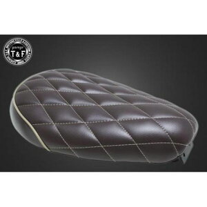 ガレージT&F ダイヤシート(ブラウン/ベージュ) リトルカブ スーパーカブC50/C70/C90 ・CUBST02BR