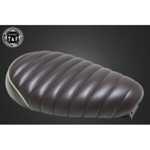 ガレージT&F タックロールシート(ブラウン/ベージュ) リトルカブ スーパーカブC50/C70/C90 ・CUBST01BR