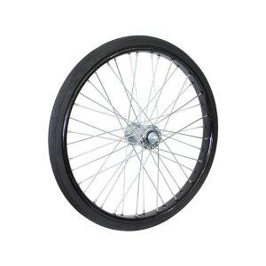 オオシマ(自転車) 26×2 1/2 ノーパンクタイヤ付リムセット 組付(ブラック)