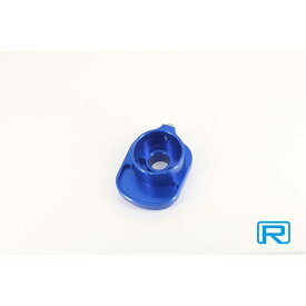 Rin Parts ズーマー用 CNCアルミ キーシリンダーカバー（ブルー） 1101779 リンパーツ ドレスアップ・カバー バイク ズーマー