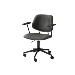 東谷 PC-80BK デスクチェア(ブラック) PC-80BK