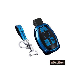 マッドマックス メルセデスベンツ車専用 ロボケース TYPE A TPUスマートキーケース(ブルー) MM50-A7-BE03