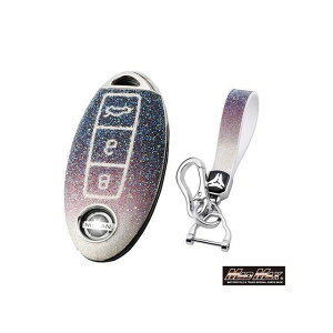 マッドマックス 日産専用 エクスタシーダイヤモンド TYPE A 3ボタン式 TPUソフト スマートキーケース(レッド) MM50-A10-1NI04