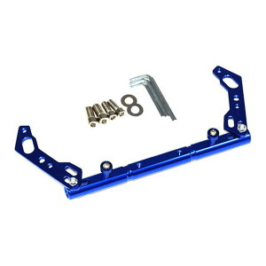 エートップ NMAX155 XMAX250 SMAX155 アルミ マルチアクセサリーバー アクセサリーホルダー CNC ブレースバー(ブルー) T-NMAX-HBKBLU