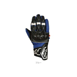 エルフ ライディングウェア 2022-2023秋冬モデル EG-W515 ストラーダカーボングローブ(ブルー) サイズ WL EG-W515