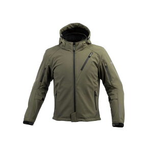 コミネ 2022-2023秋冬モデル JK-5792 プロテクトソフトシェルウィンターパーカ-IFU(ネオオリーブ) サイズ M ・07-5792