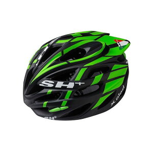 SH+ VuEX-PLOD }bg BLK/GREEN SLSHBX-BG0207
