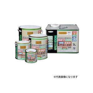 アサヒペン 水性強着色ウッドステイン 1/5L(レッドオーク)