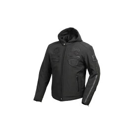 デグナー 2022-2023秋冬モデル 22WJ-10 ソフトシェルフード付ジャケット（ブラック） サイズ L 22WJ-10