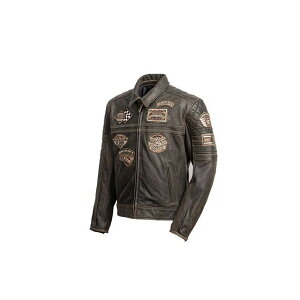 デグナー 2022-2023秋冬モデル 22WJ-11 ヴィンテージレザージャケット(ブラウン) サイズ L【特価品】 22WJ-11