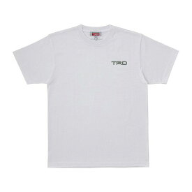 【メーカー直送】TRD Tシャツ（ホワイト） サイズ：M MS042-00010 TRD カジュアルウェア バイク