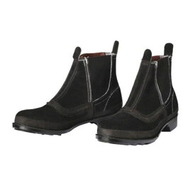 DONKEL T-9 溶接作業用安全靴 鋼製先芯ゴム底 中編上靴 ブーツ 黒 サイズ：24.0cm T-9 ドンケル メカニックシューズ バイク