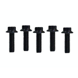 LyndallBrakes ARP S/Pボルトキット 7/16-14×1 ブラック ハーレー用 ・029482