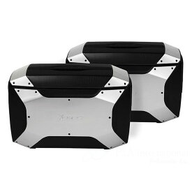 ヘプコ＆ベッカー サイドケース Xcore/エックスコア（ブラック/シルバー） 610-295-0000