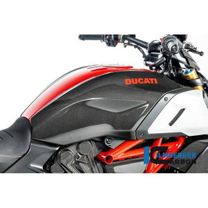 �C�����o�[�K�[ Tankcover right side gloss Diavel 19 �b TAR.013.DI19G.K Diavel 1260 ilm_TAR_013_DI19G_K