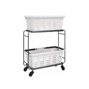�|�X�g�W�F�l���� PG IRON WAGON with HEAVY DUTY BASKET LONG DULL WHITE 982050004