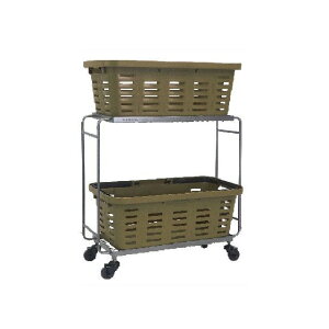 �|�X�g�W�F�l���� PG IRON WAGON with HEAVY DUTY BASKET LONG OLIVE 982150002