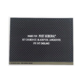 ポストジェネラル PG RUBBER BAR MAT BLACK 982390001