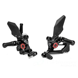 ギルズツーリング アジャスタブルバックステップ MUE2(ブラック) GSX1300R Hayabusa MUE2S03B