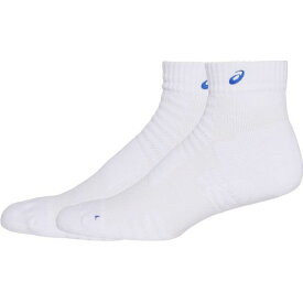 ASICS 3053A128 GRIP SOCKS13（ブリリアントホワイト×アシックスブルー） サイズ：S 3053A128 アシックス スポーツ キャンプ