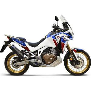 e~j[j KIT SILENCER wBLACKx HOMOLOGATED STAINLESS STEEL BLACK TITANIUM EU Homologated CRF 1100L AFRICA TWIN ter_H16608040INI