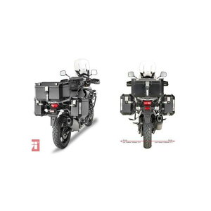 �W�r �T�C�h���b�N �X�`�[���p�C�v Trekker Outback�i�g���b�J�[�A�E�g�o�b�N�j DL 1000 V-Strom givi_PL3105CAM